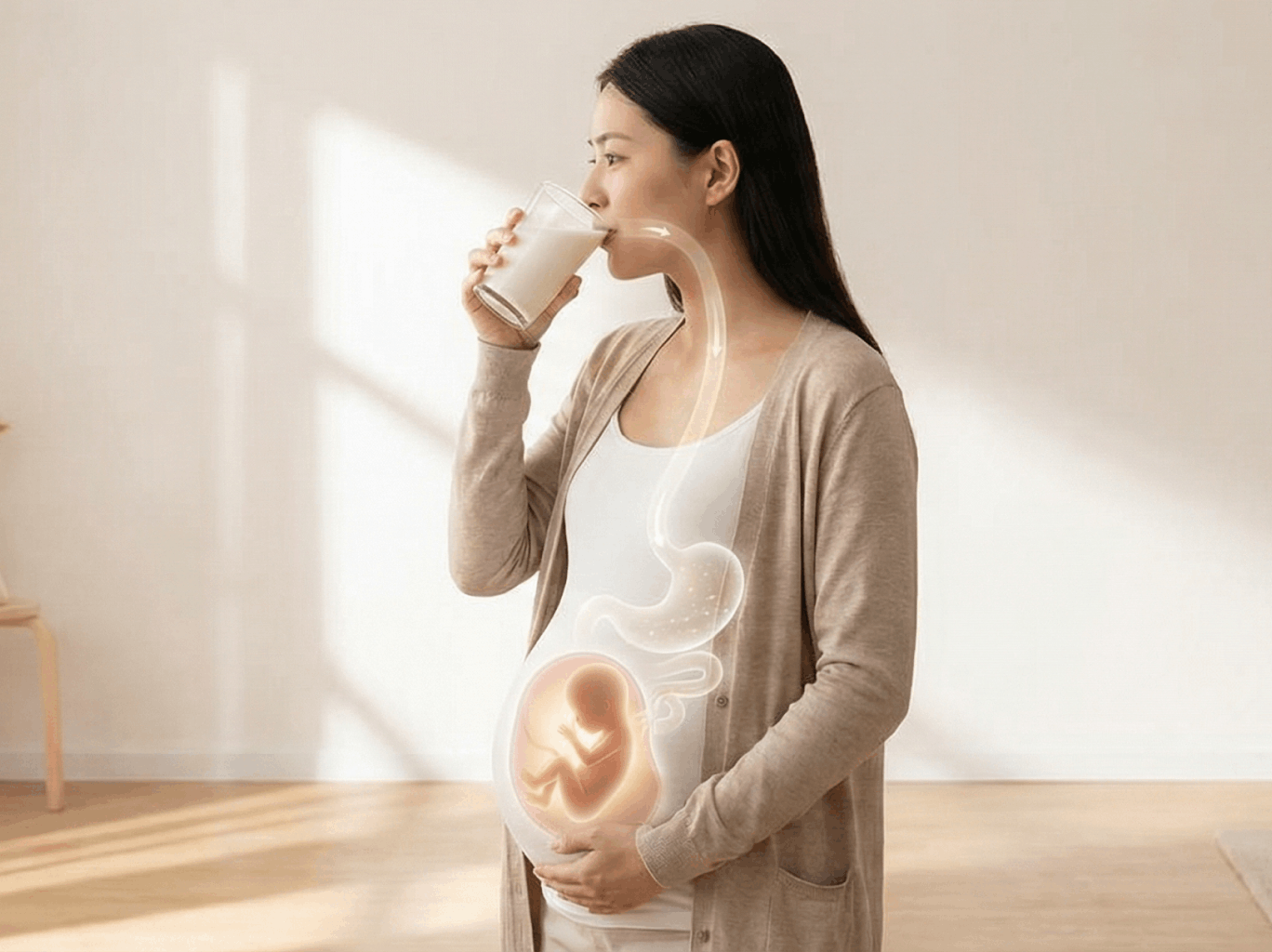 Importancia del Consumo de Leche y Derivados Lácteos Durante el Embarazo y la Lactancia